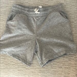 Cat & Jack Gray Athletic Shorts Elastic Waistband